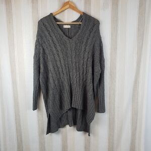 Altar'd‎ State Oversized Sweater Gray Size Small